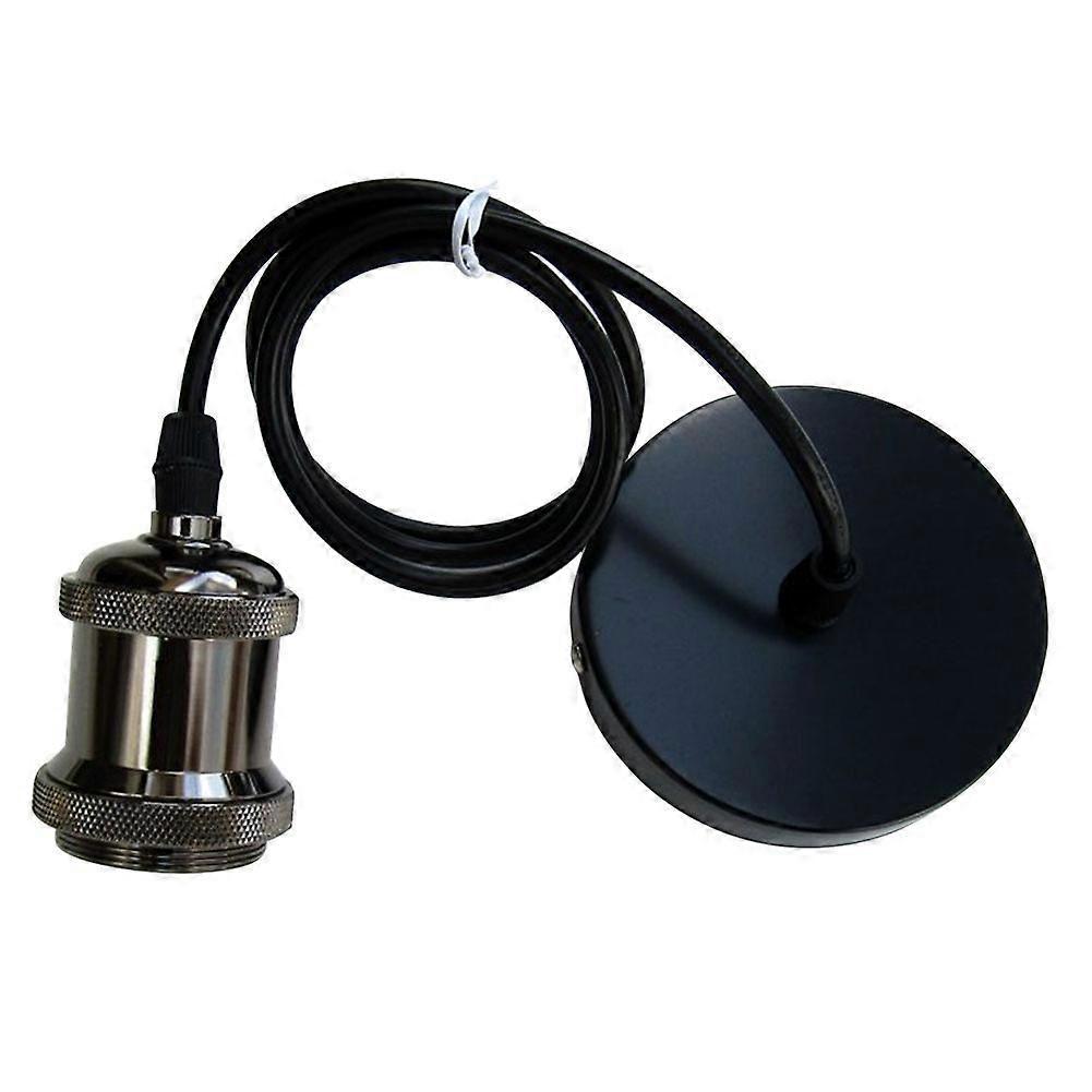 Retro E27 Ceiling Lamp Holder Pendant Light Socket Screw Fitting Base with Wire