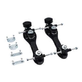Rollschuhbasis mit 20-Grad-Achsenwinkel