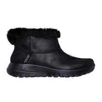Skechers damestøvler/ankelstøvler "On The Go Joy" med foring af imiteret pels.