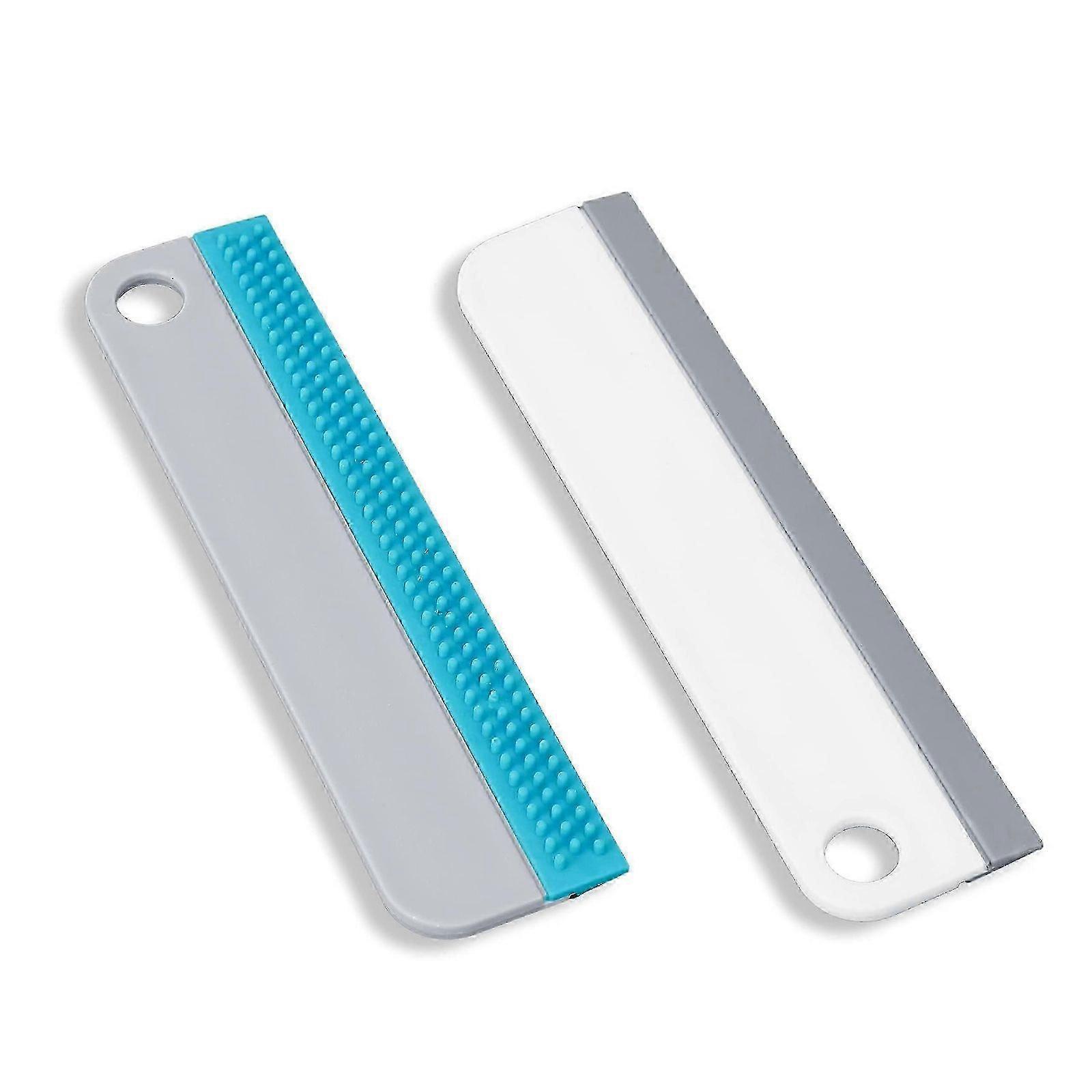 2-Pack Silicone Glass Squeegees