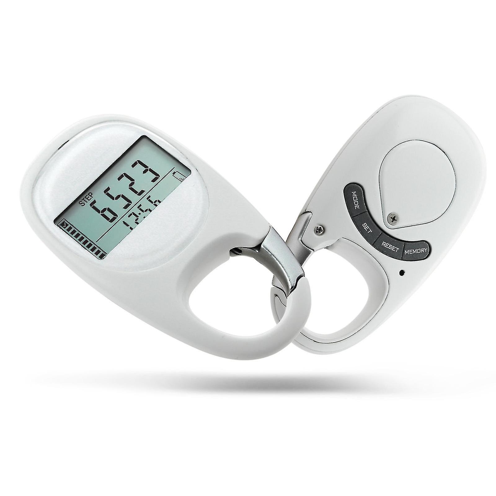 1pcs Pedometer With Clip To Track Steps