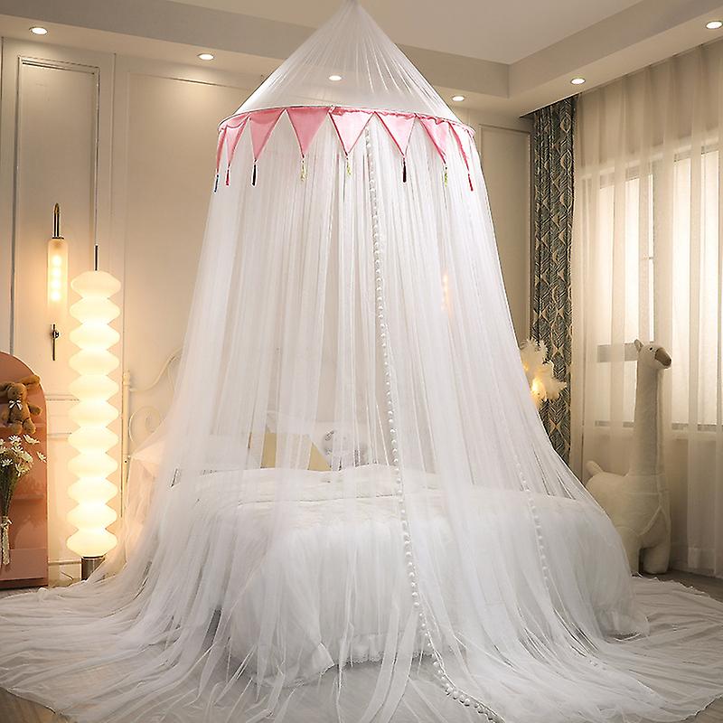 Bed Canopy, Princess Bed Curtain NetCeiling-Mounted Mosquito Nets