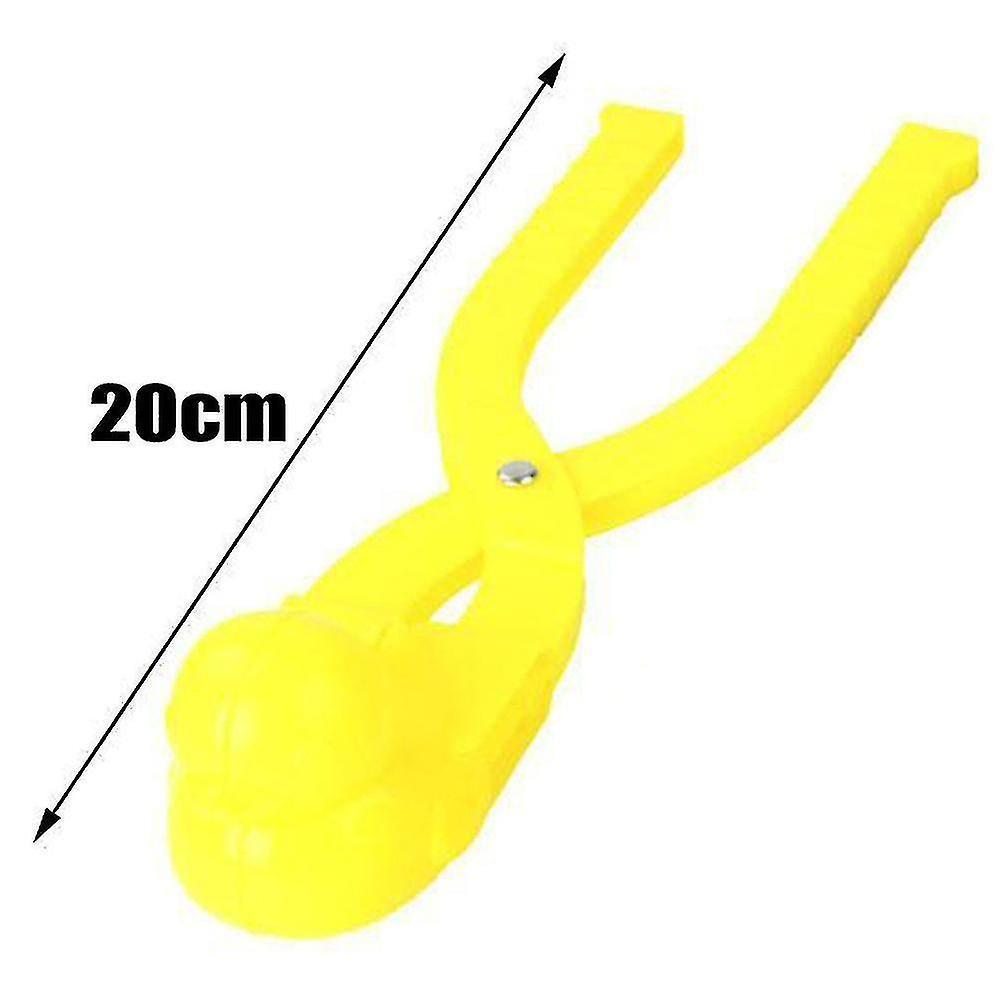 2pcs Duck Shaped Snowball Maker Clip Childrens Outdoor Winter Mold Tool