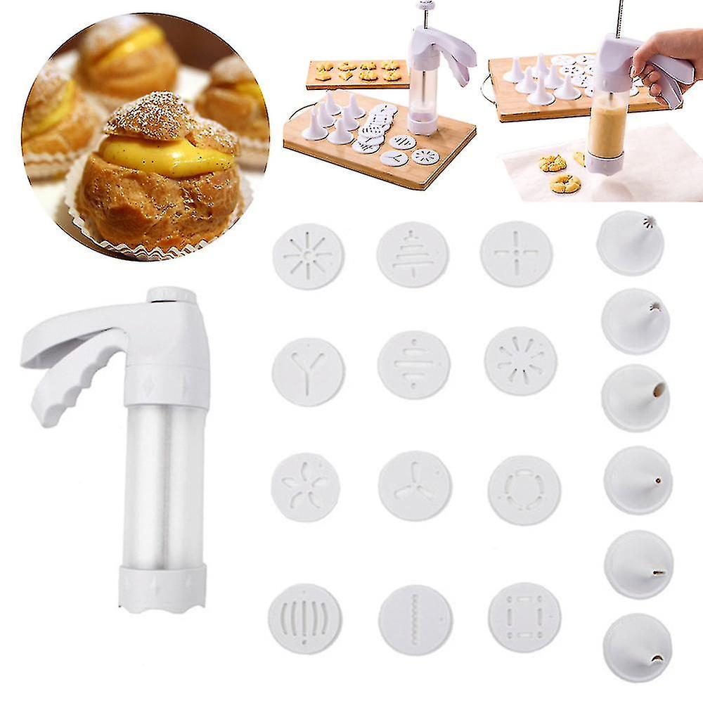 Biscuit Cookie Maker Cookie Press Gun Kit Cookie Press Mold Maker Biscuit Maker Gun