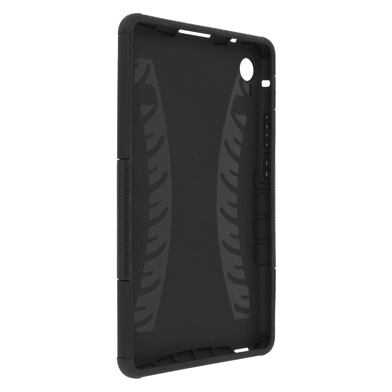 Capa Huawei MatePad T8 Protecção Bi-material com função de suporte, preto
