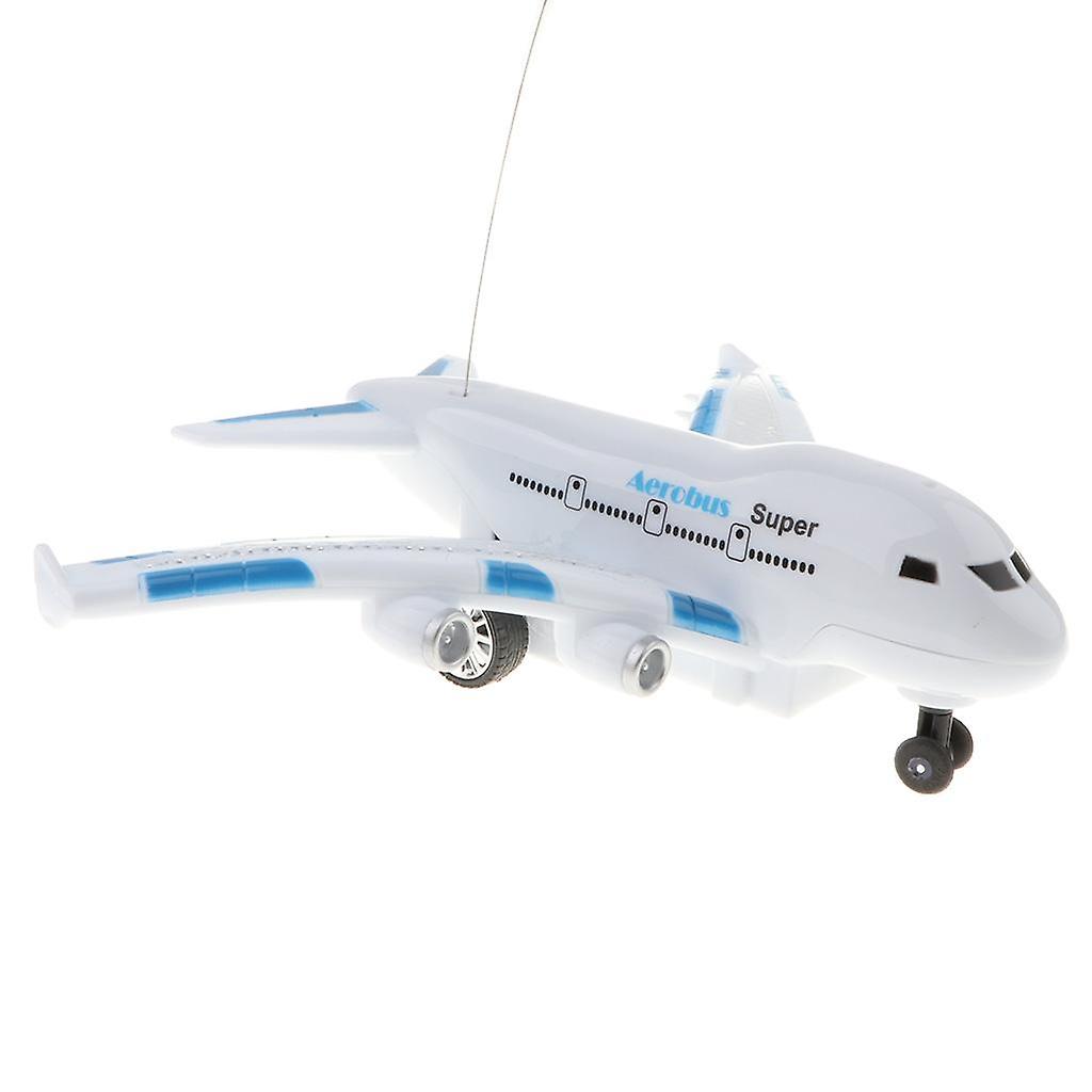Remote Controlled Aerobus RC Toy Airplane Kids Children Toy Gifts Blue