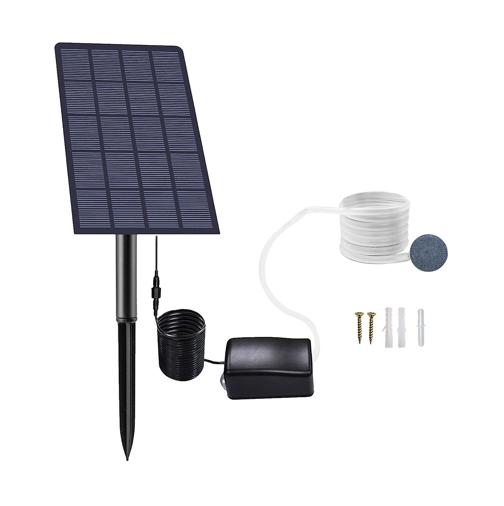 Plug-in Solar Oxygen Pump Fish Tank