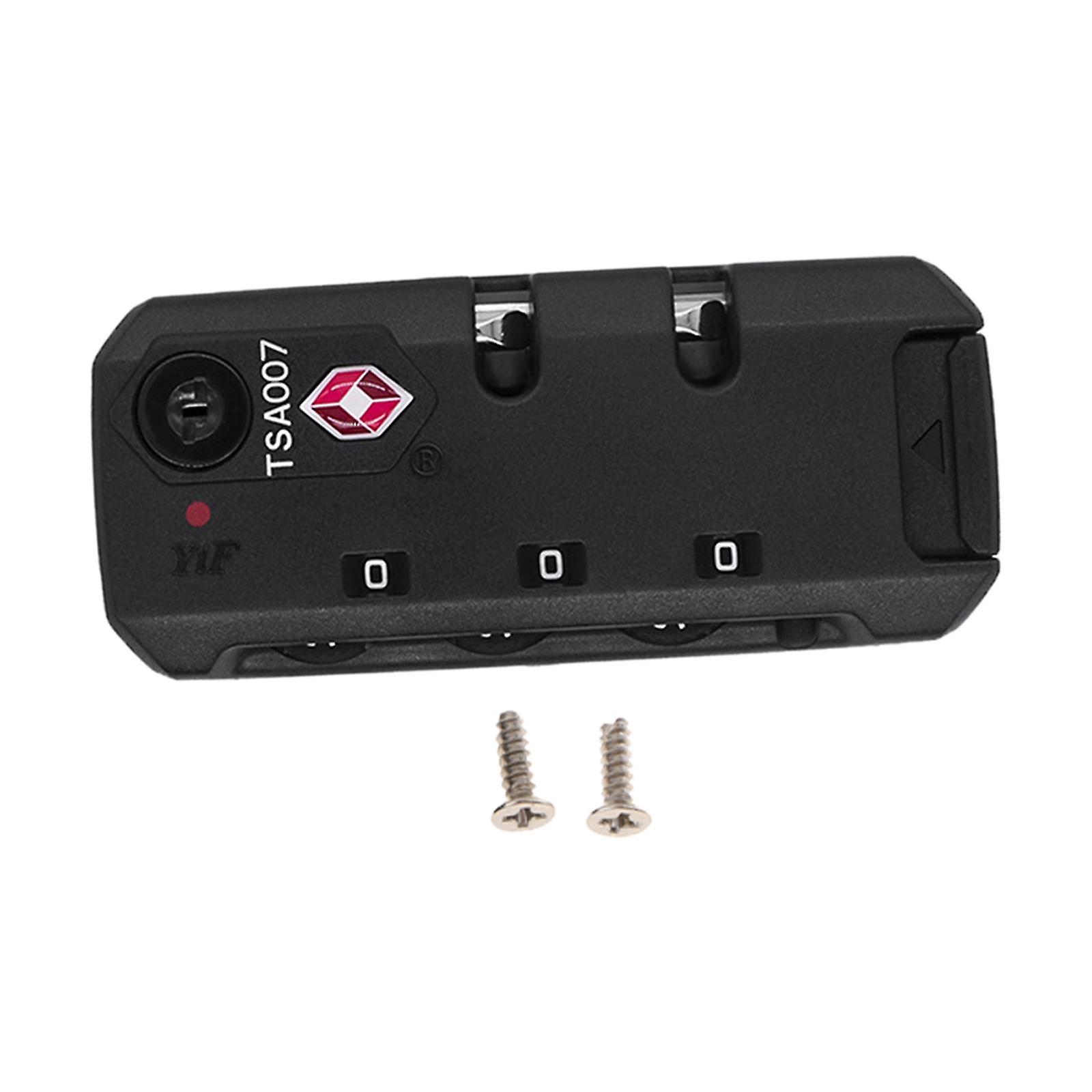 TSA Secure 3 Digit Combination Padlock Luggage Suitcase Code Lock TSA13116
