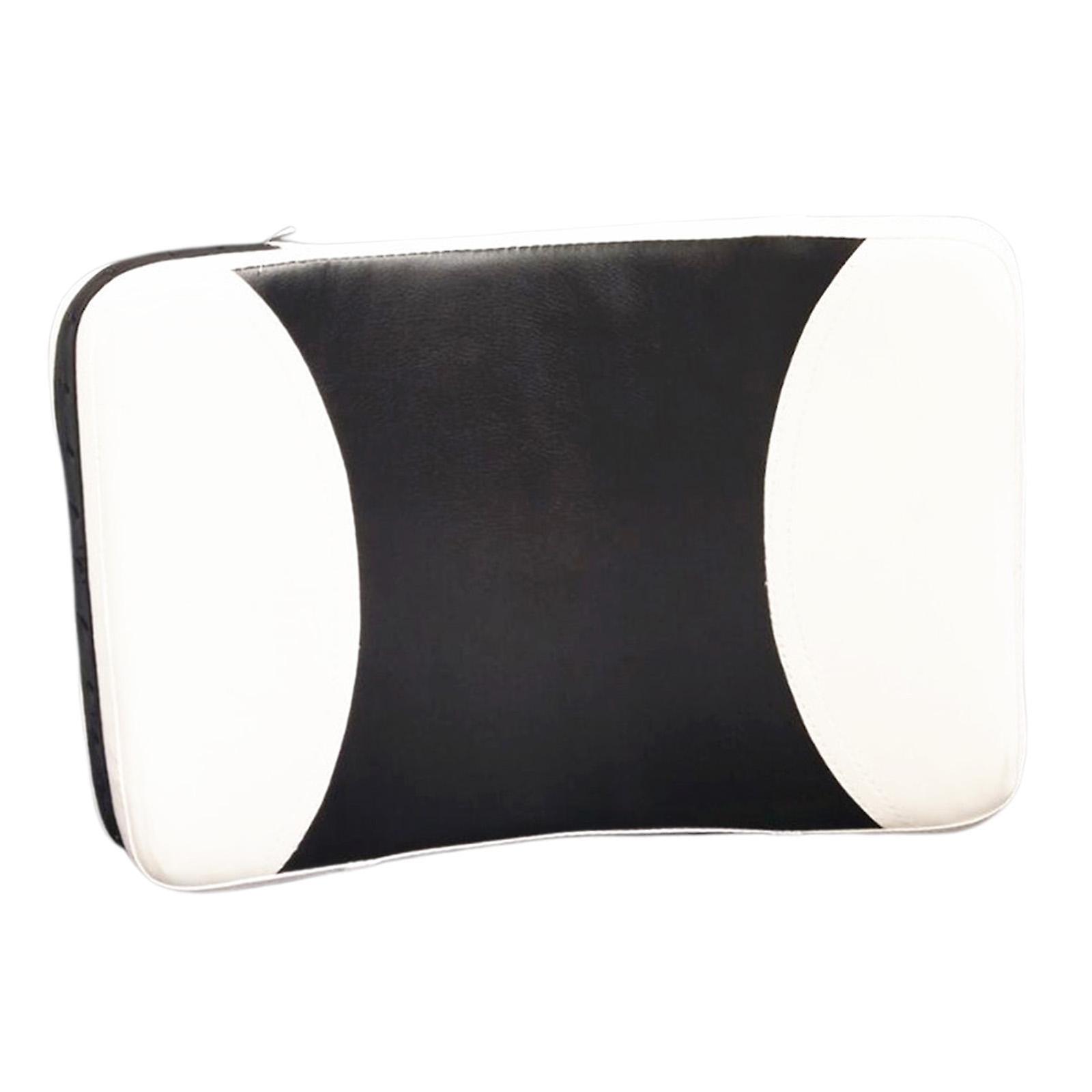 Boxe Kick Pads Shield Curved Training Power Karaté Petit Blanc Noir