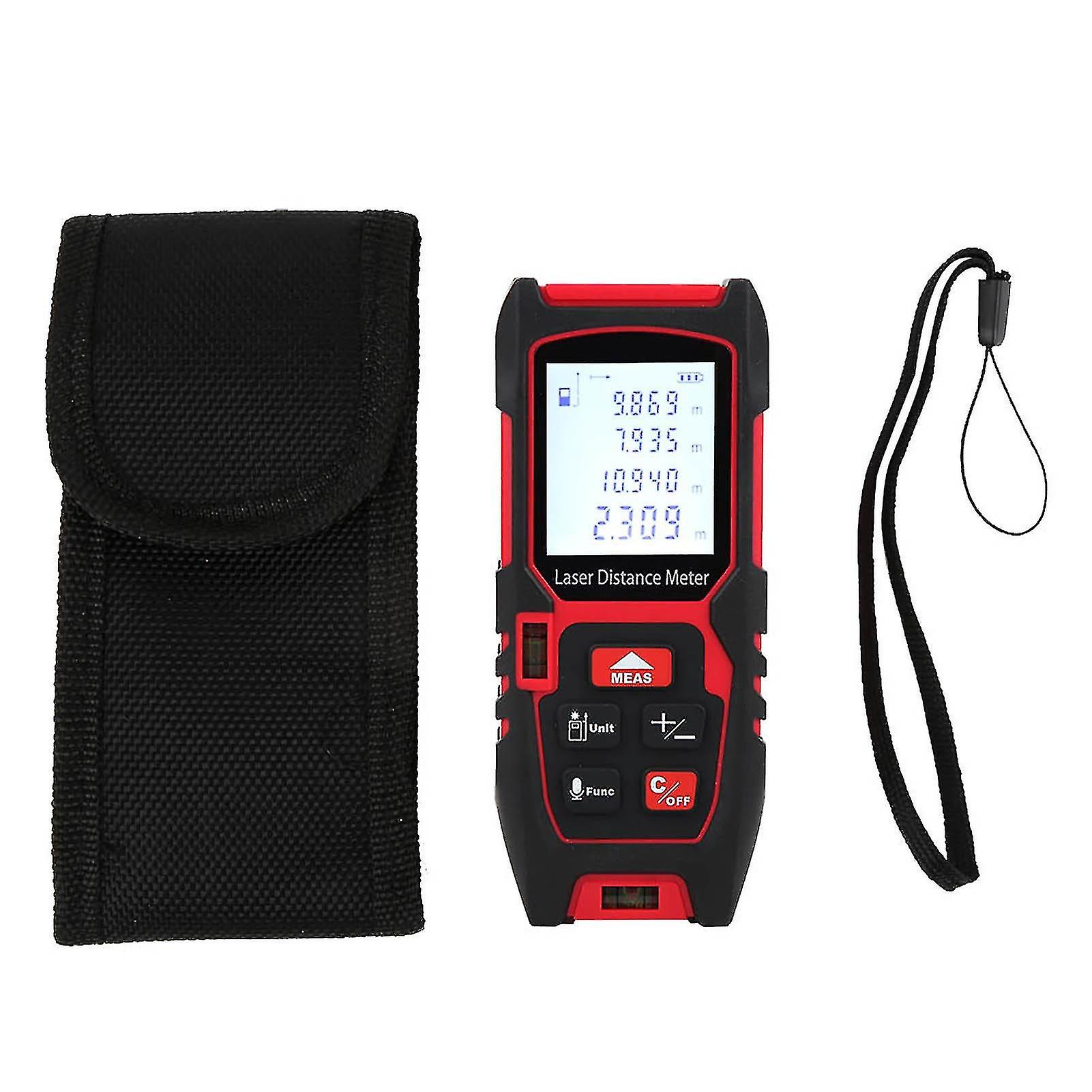 Infrared Distance Meter Portable Altimeter Handheld Laser High Accurancy Indoor Measurement(100 Meter )