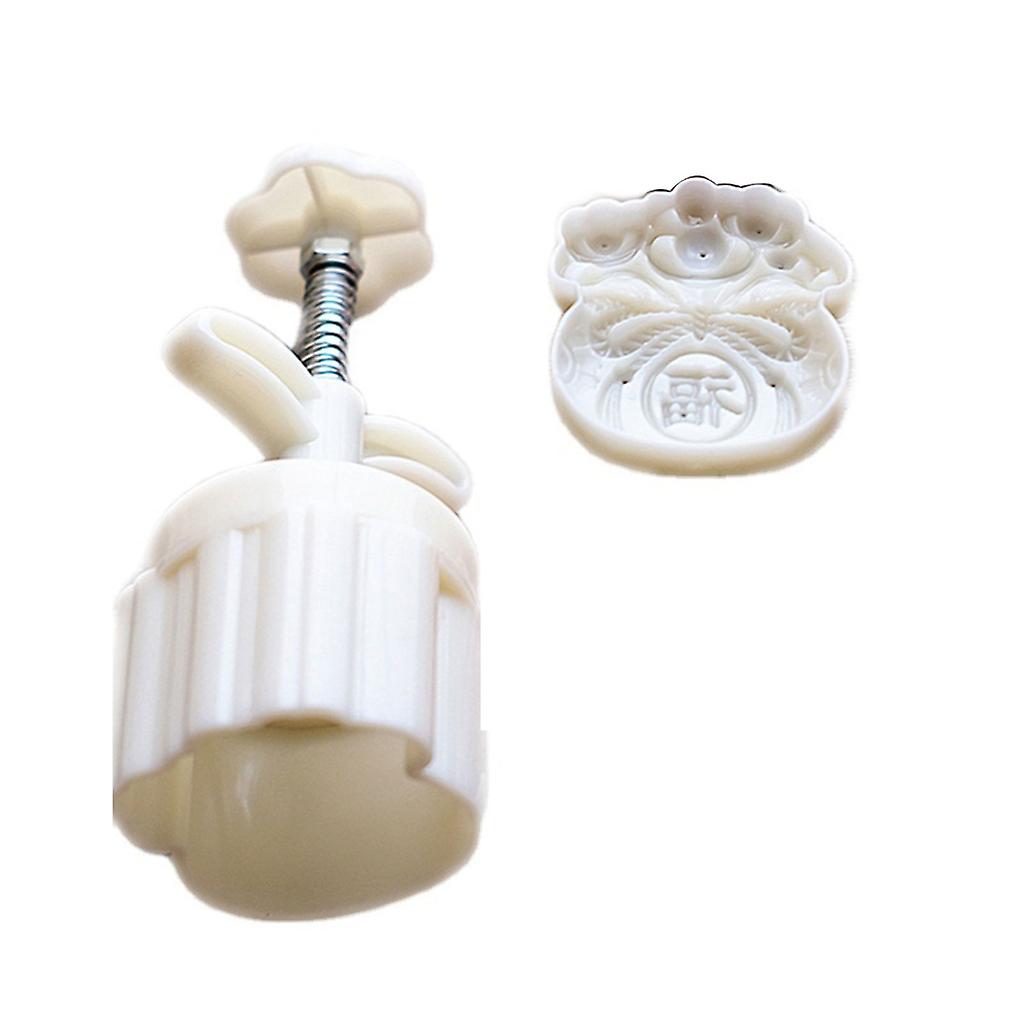 Fukubukuro Moon Cake Mould Set Cake Model Printed with Embossed Baking Tool