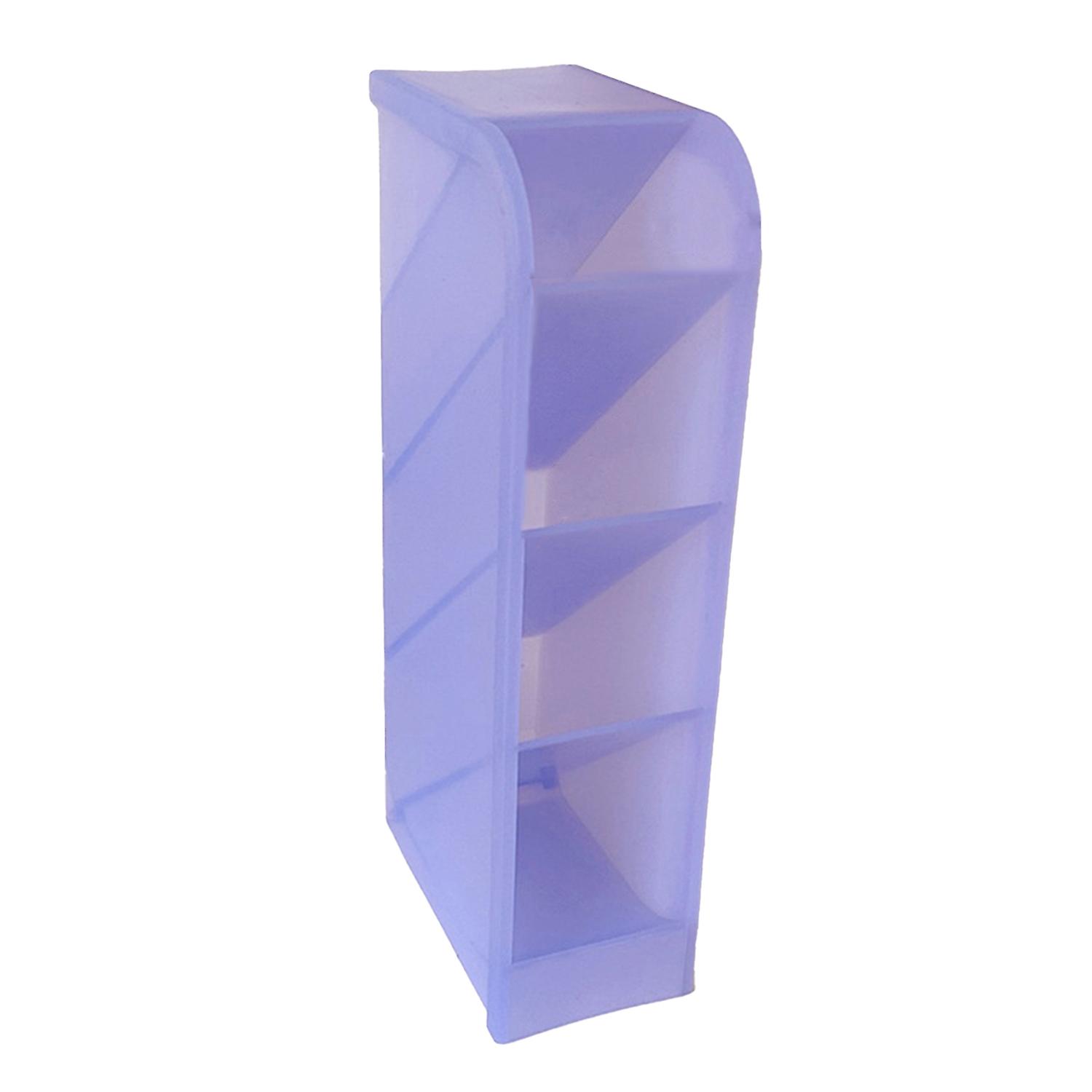 Pen Holder Space-saving Large Capacity Plastic Makeup Tools Organizer Box for Home