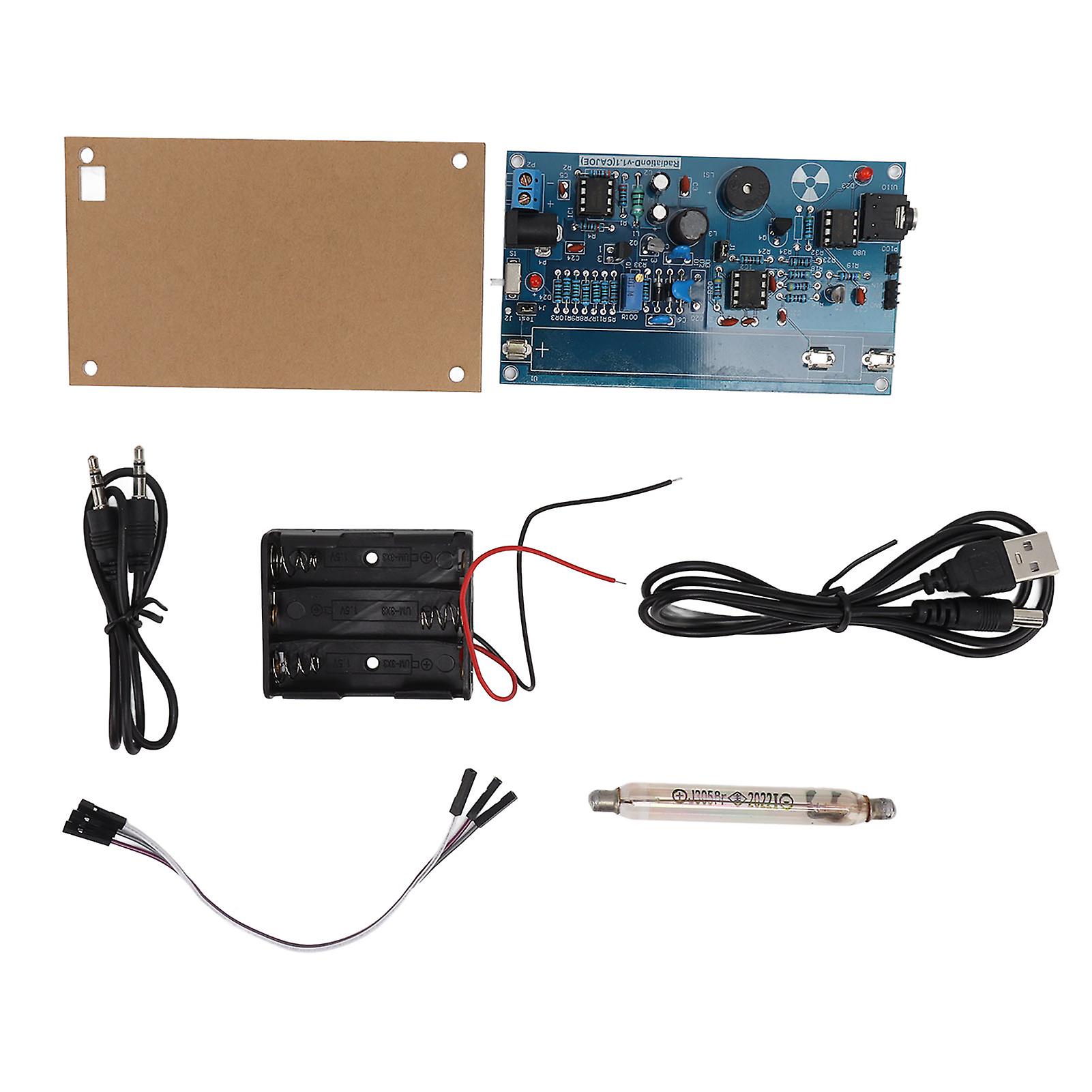 DIY Geiger Counter Kit Radiation Detector Geiger Counter Module GM Tube Kit 350V?550V