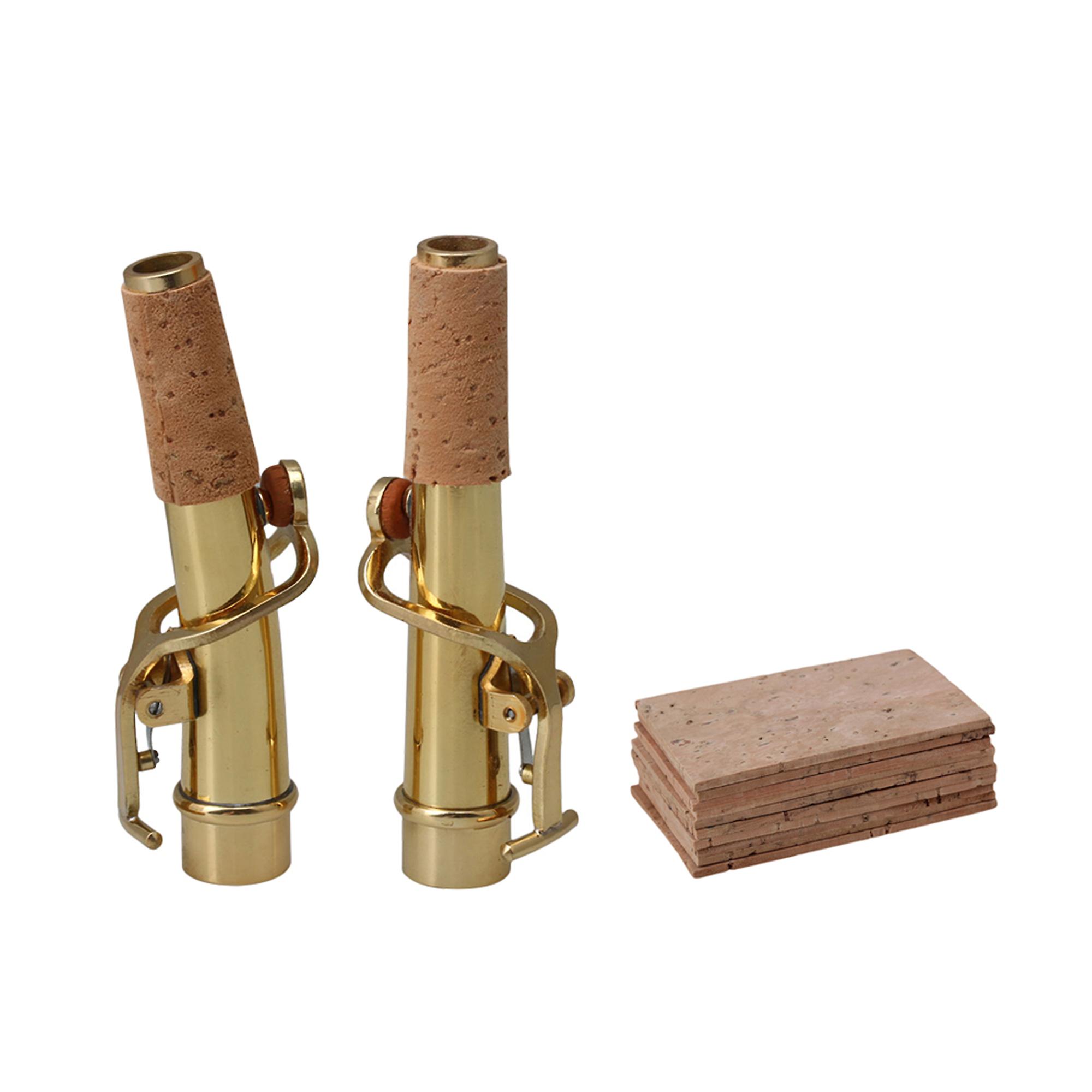 10cm Length Sax Curved & Straight Neck 10pcs Corks for Soprano Saxophone