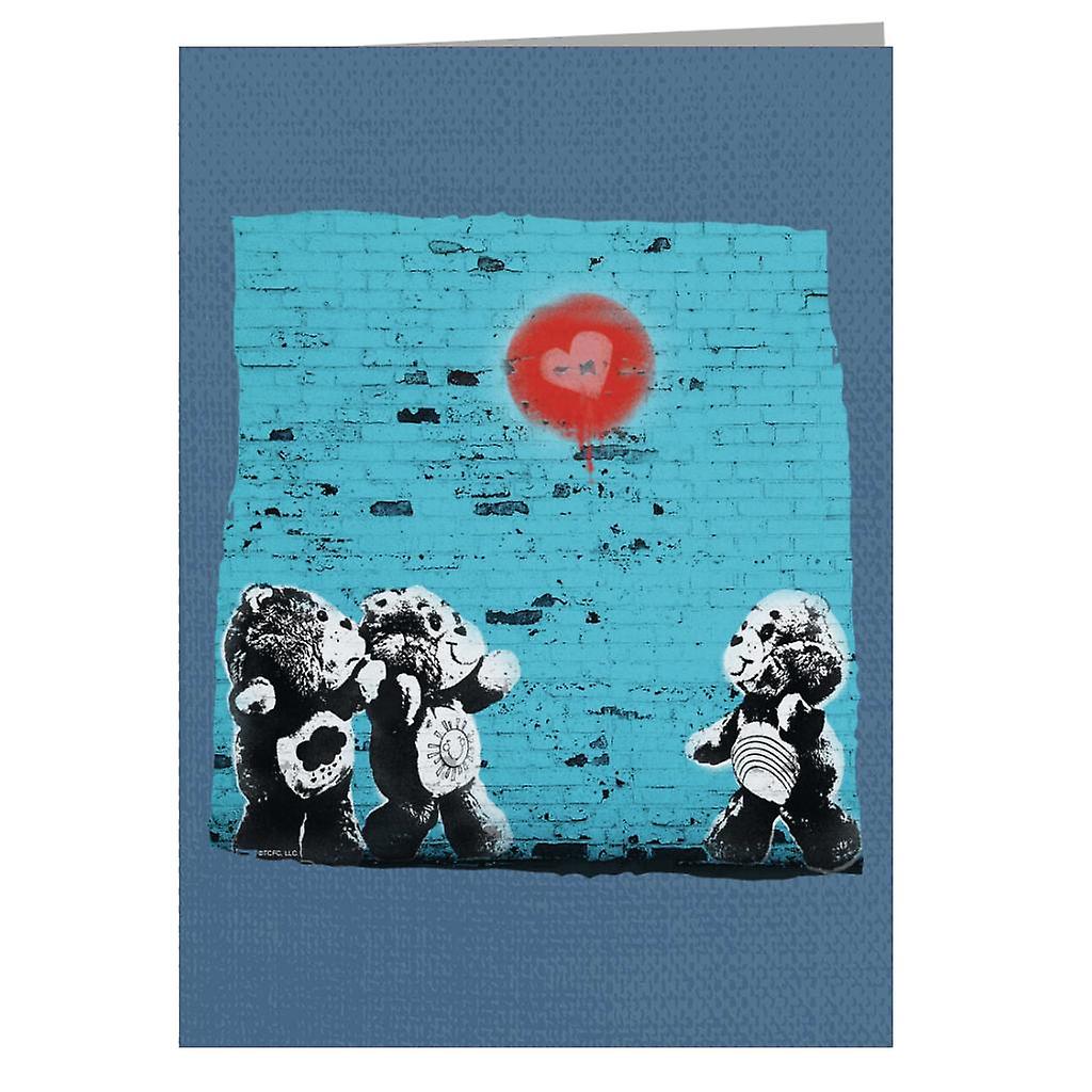 Care Bears Love Heart Wall Greeting Card