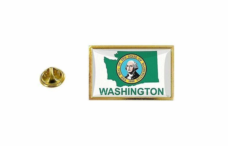 pine pine pine badge pine pin-apos;s country flag map usa washington WA