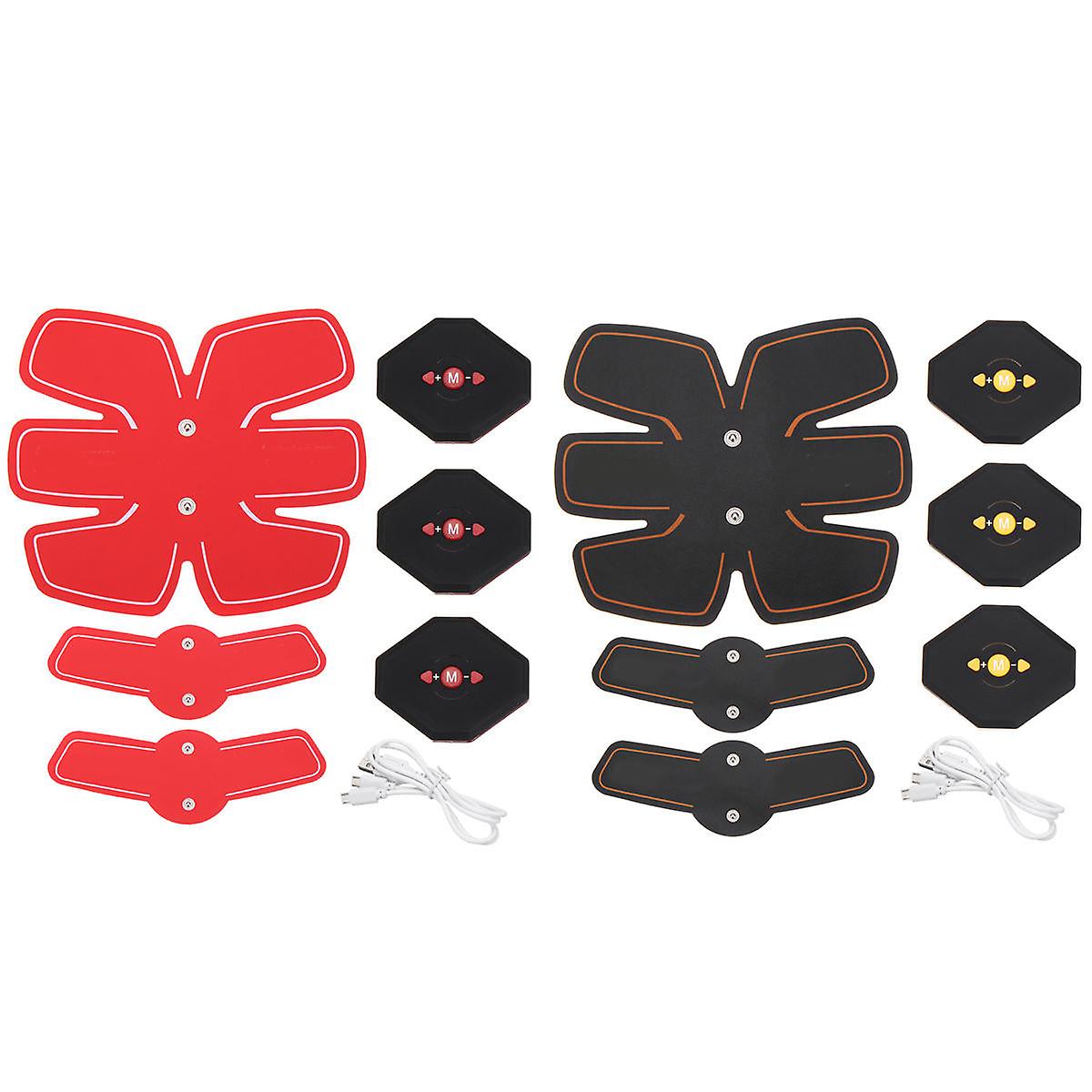 Ebox Ceinture de tonification abdominale Ems unisexe et stimulateur musculaire du bras - Ensemble d’