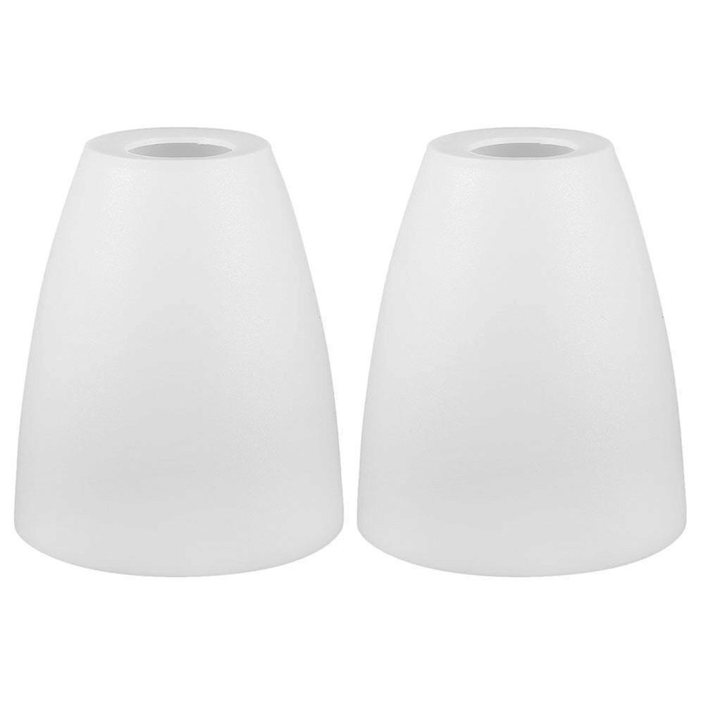 Lot de 2 cache-lampes en plastique avec ouverture de 42 mm