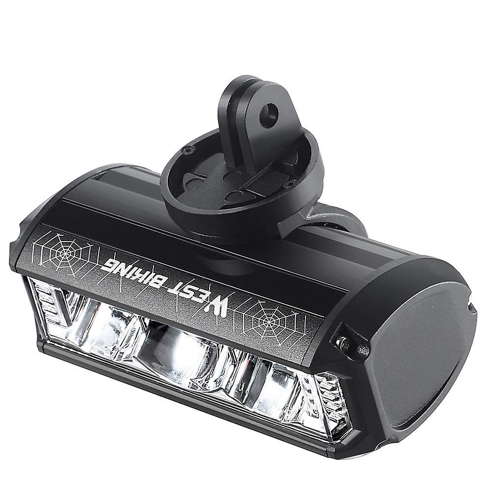 High Brightness Aluminum Alloy Bicycle Light High Lumen USB Rechargeable Bike Light Road Bike