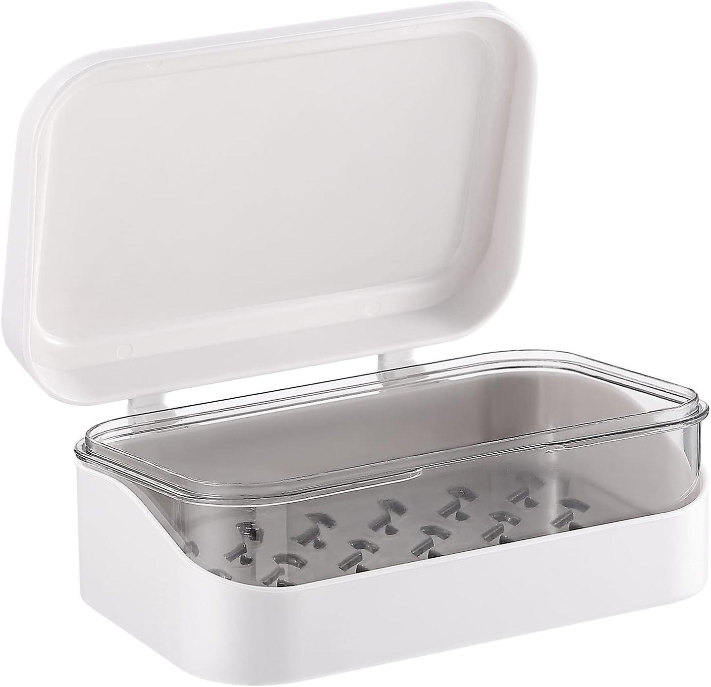 Travel Soap Box with Lid, Travel Soap Dish Soap Dish Box with Rem