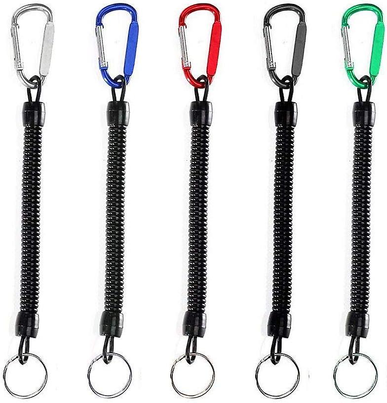 5 Pieces Fishing Cords, Fishing Tools Safety Elastic Rope Multico
