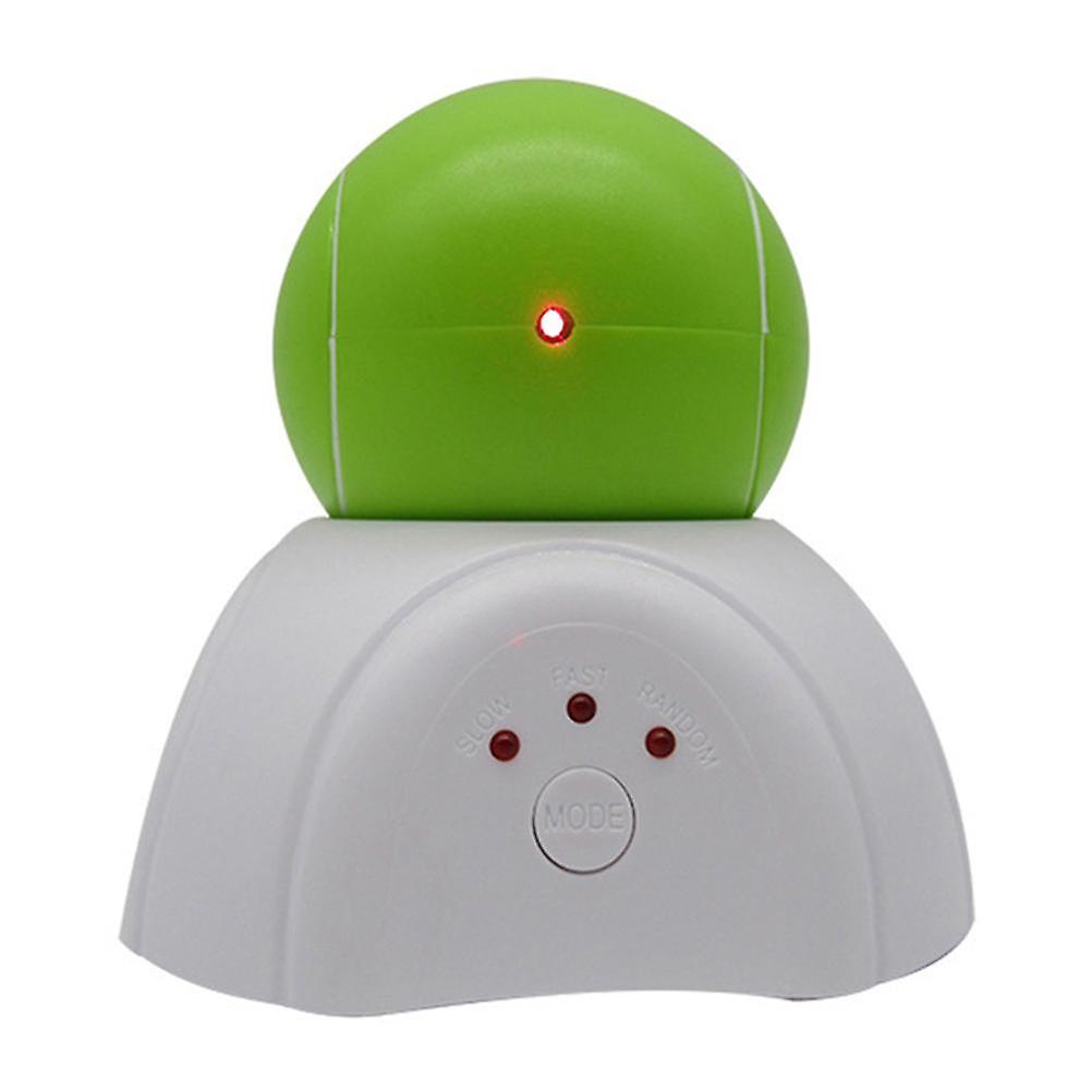 Pet Cats Automatic Rotating LED Exercise Lasering Funny Tennis Toy