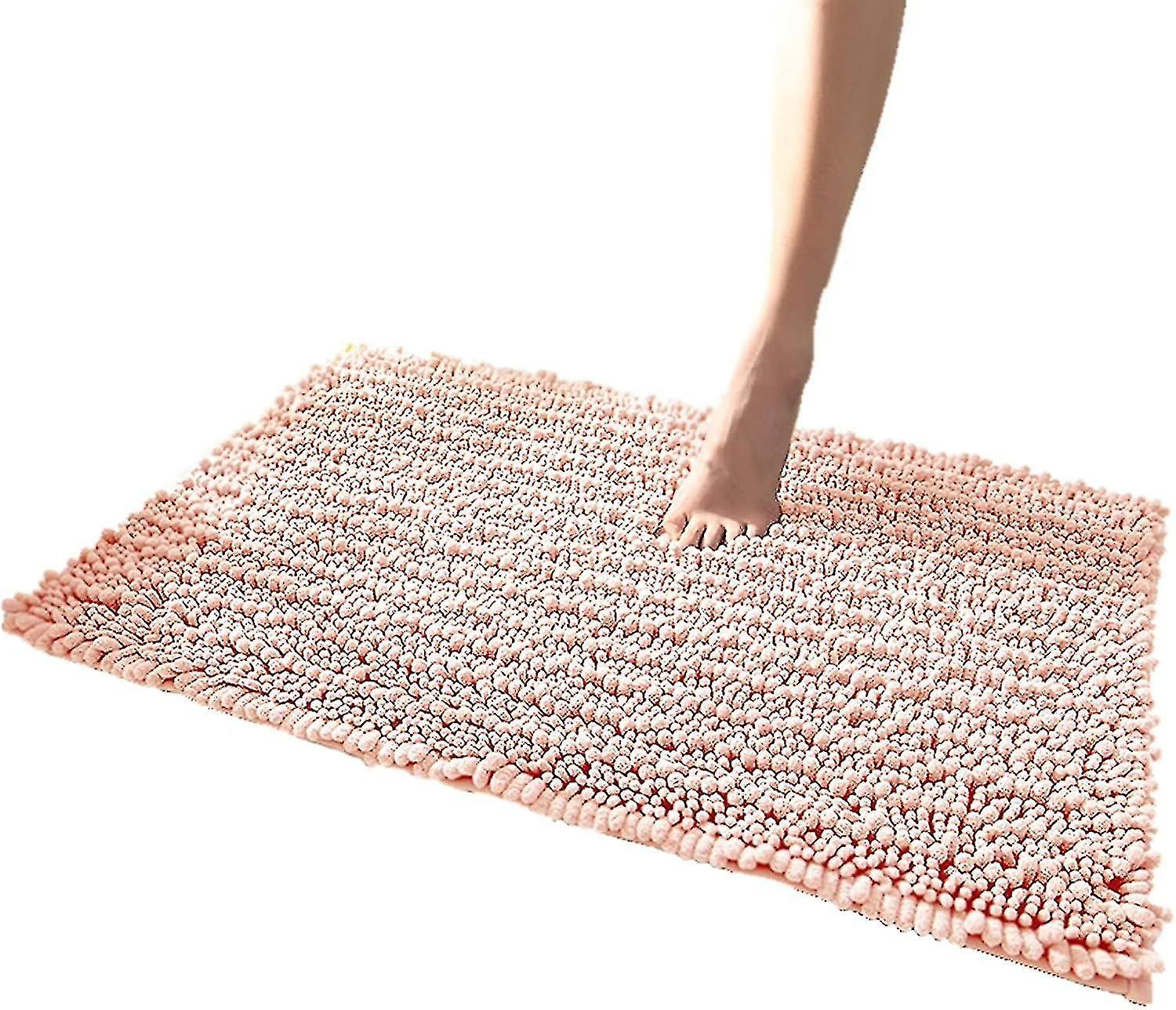 Rutschfeste weiche Badematten, Chenille Mikrofaser-Badezimmermatten, wasserabsorbierende Badezimmermatten
