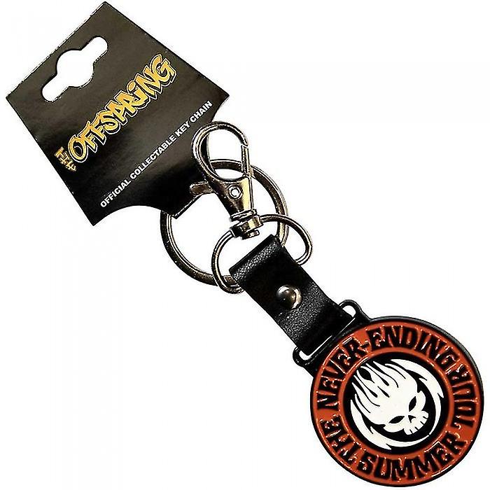 The Offspring The Never Ending Summer Tour Leather Strap Keyring