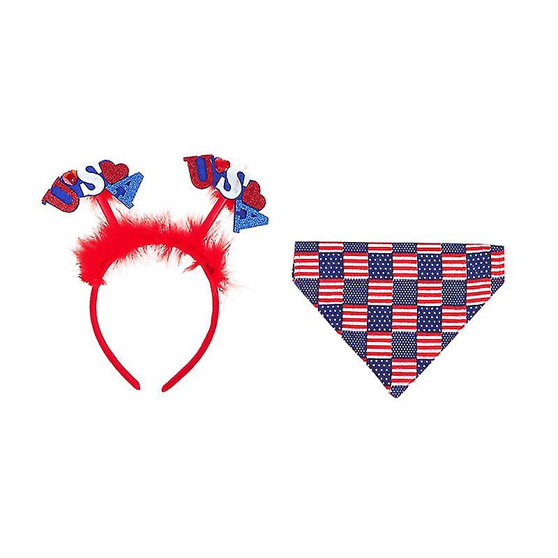 2pcs Independence Day Pet Costume Set