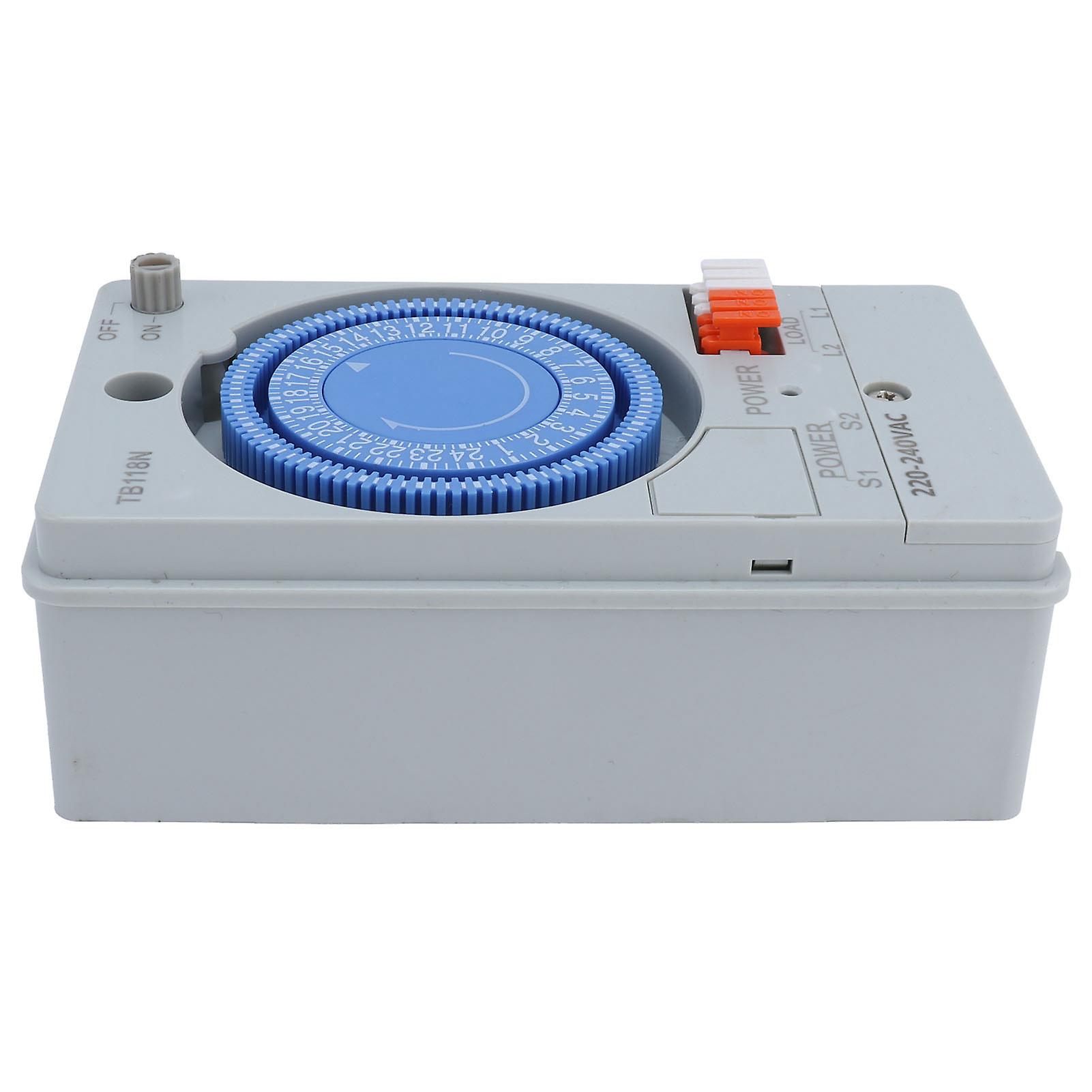 Mechanical Timer TB118N 24H Auto Switch 220VAC Low Power