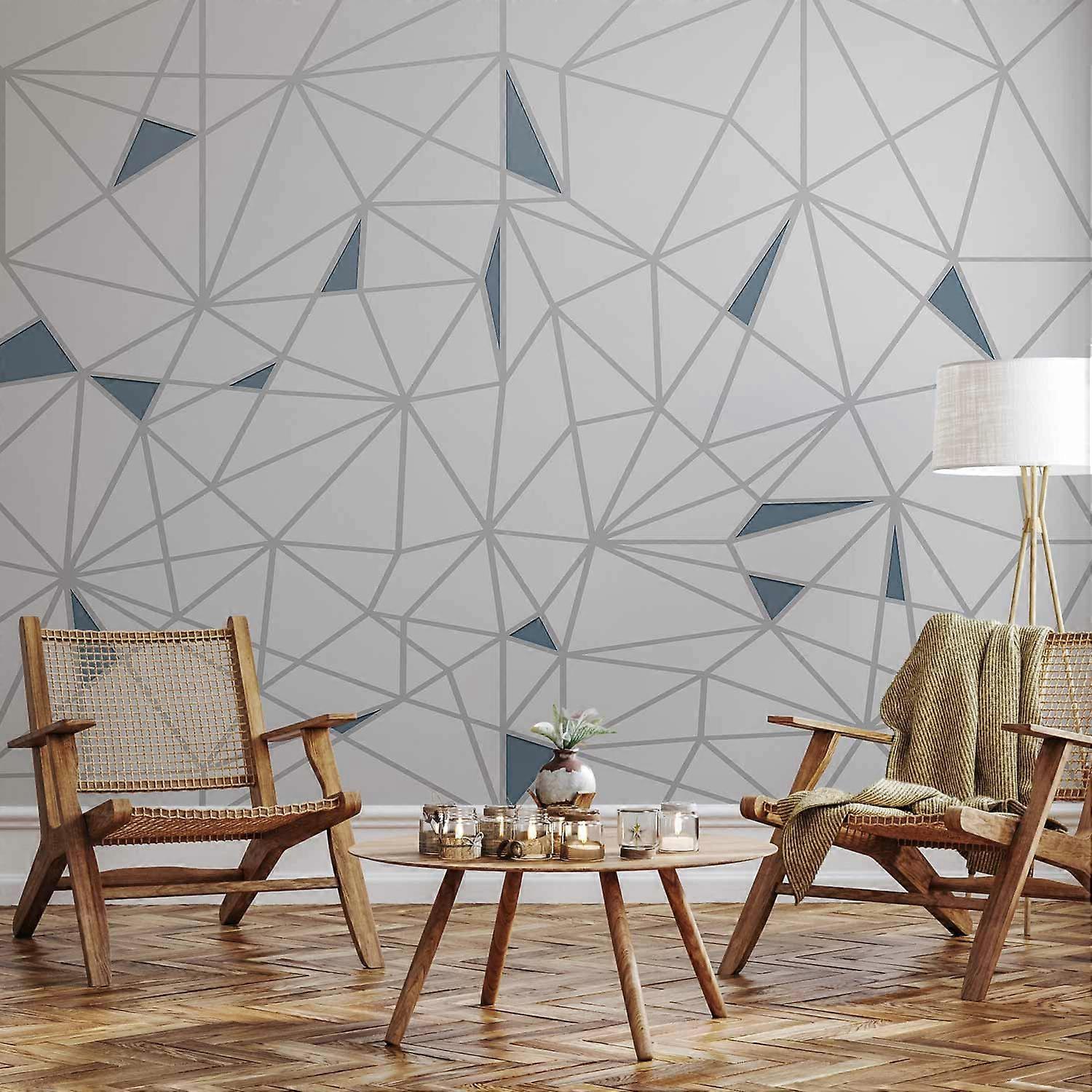 Självhäftande väggmålning - Skärningslinjer