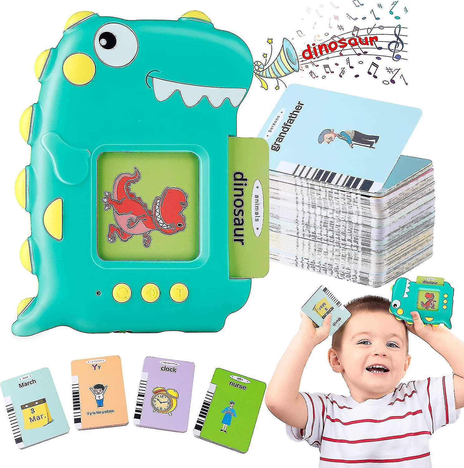 Speech Therapy-educational Toys,talking Flash Cards Toddlers Learning Toys With 118 Words