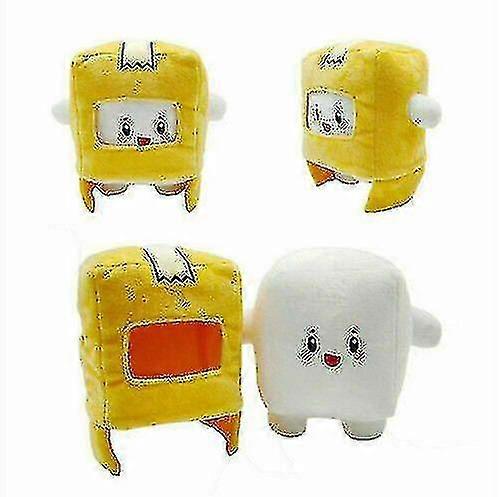 Lankybox Boxy + Foxy + Rocky Plush Soft Stuffed Toy Kid Plushie Doll