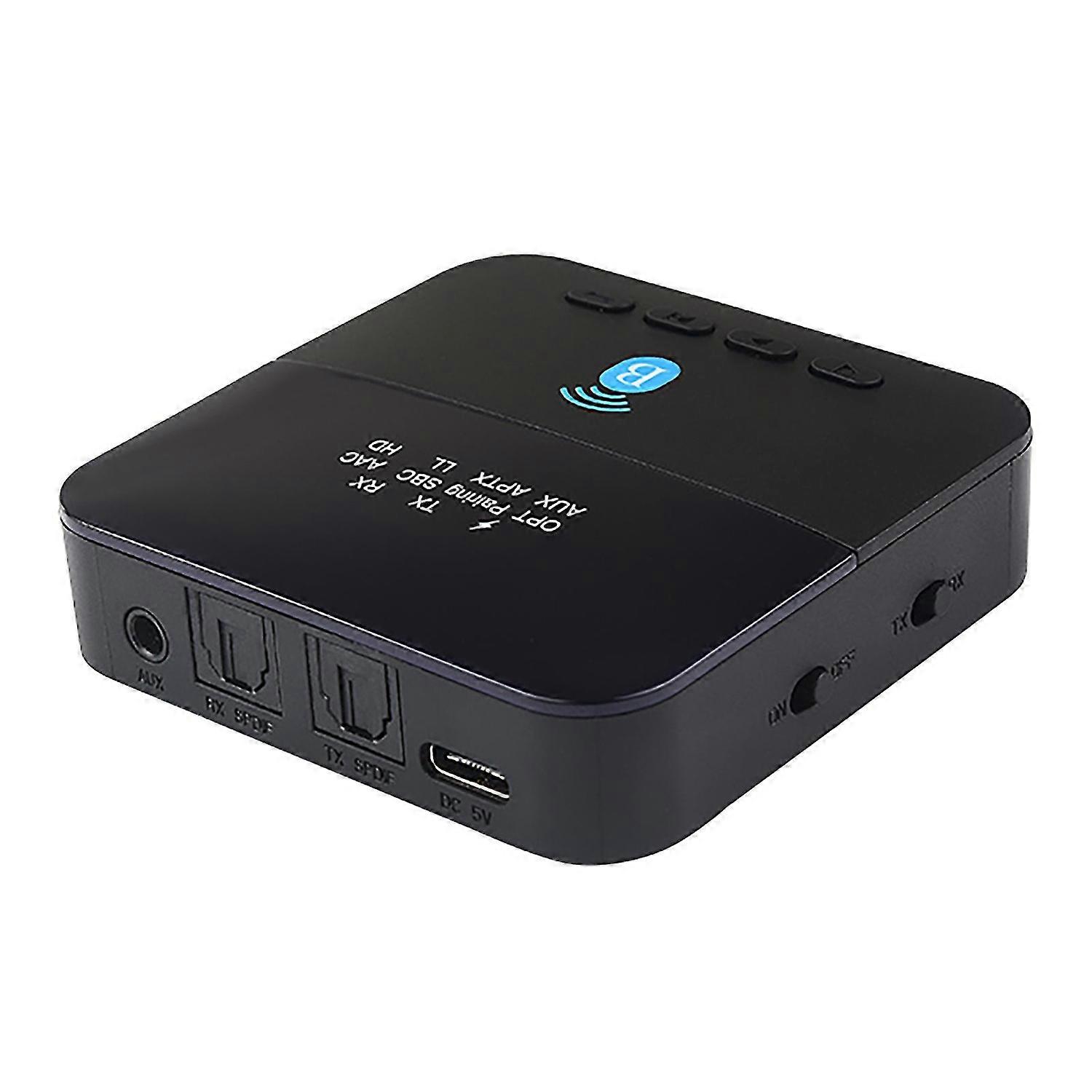 BTC880 Bluetooth-compatible Transmitter Powerful Professional Low Latency 2 in 1 Bluetooth-compatibl