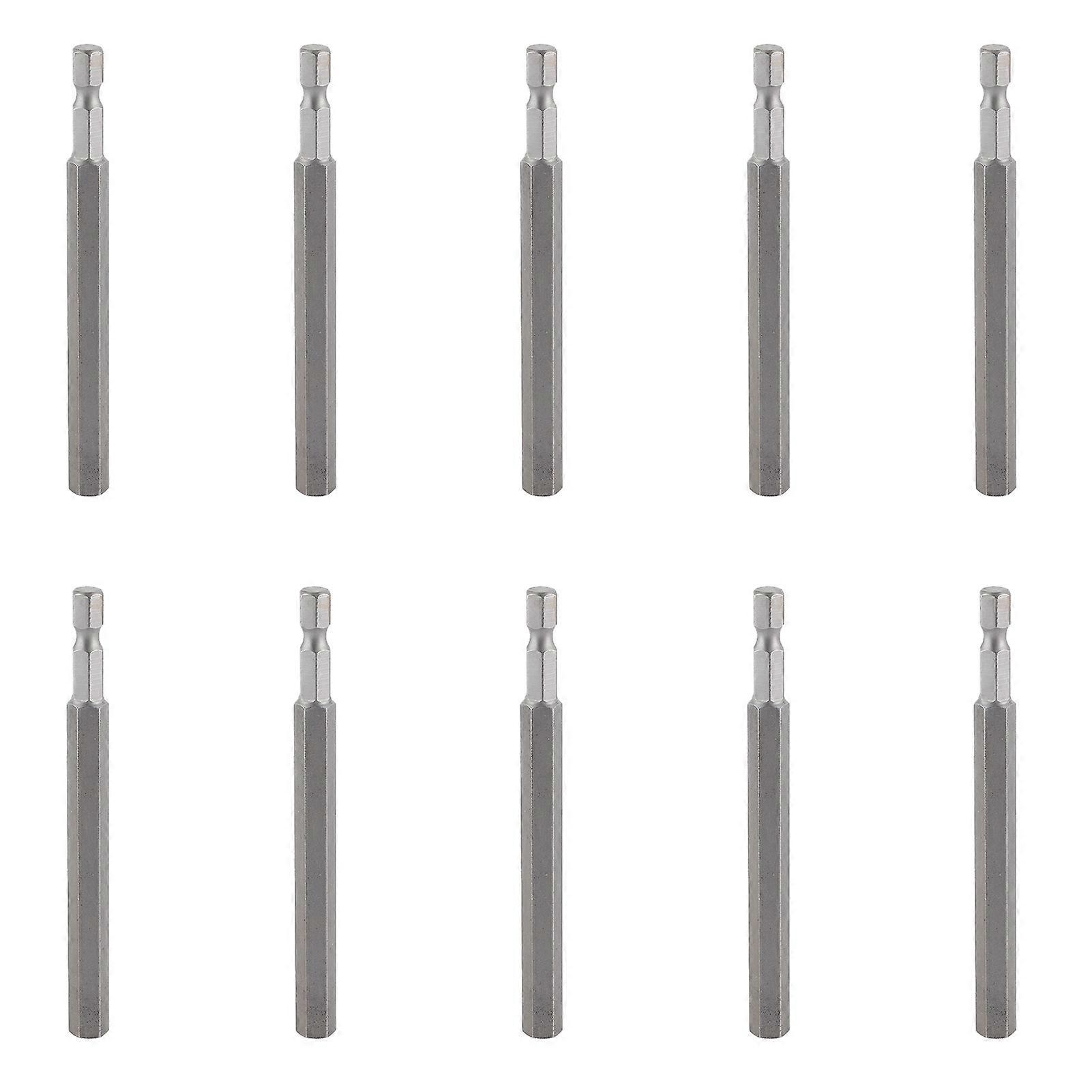 8Pcs Electric Screwdriver Bits Replacement Hex Socket Strong Magnetic Accessories 8mm