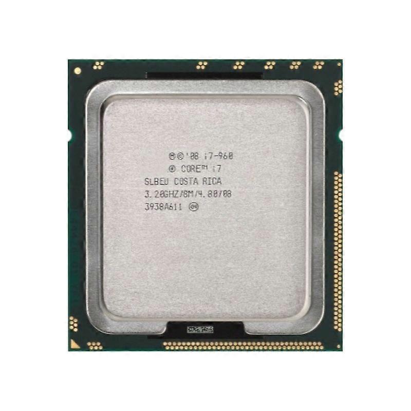 Core i7-960 CPU - Socket LGA 1366 4 Cores 8 Threads 3.2GHz 8MB L3 Cache 130W.