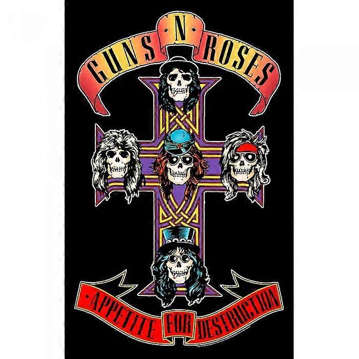 Guns N Roses Appetite For Destruction Textile Poster