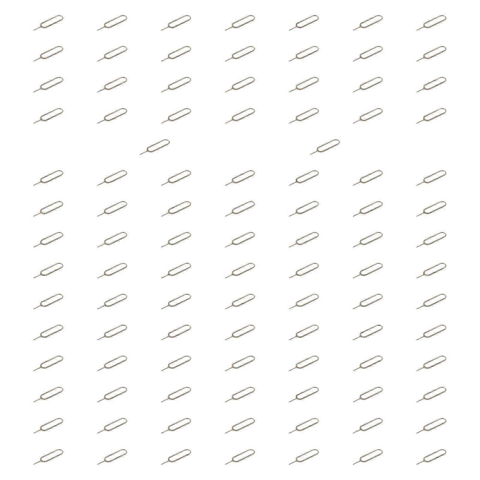 100x Sim Card Tray Pins Simple to Use Sturdy Lightweight Small Size