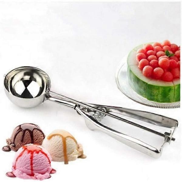 Ice Cream Scoop, 冰淇淋勺, 5 cm 不锈钢 银色