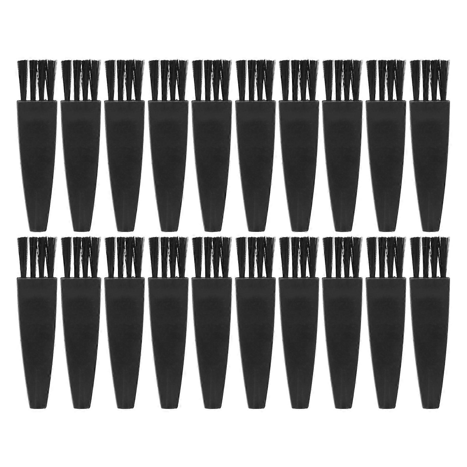 20Pcs Shaver Brush Multifunctional Soft Bristle Durable PP Comfortable Handle Razor Brush for Appliance Computer
