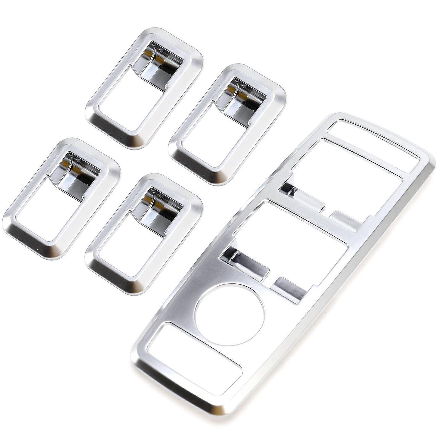 Matt Chrome Door Window Switch Panel Cover Car Stylings Trim For Mercedes C Class W176 W246 W204 W2
