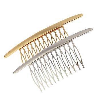 2pcs Hair Clips Delicate Hair Combs Hairpins Headdress Girls Side Hair Clamps