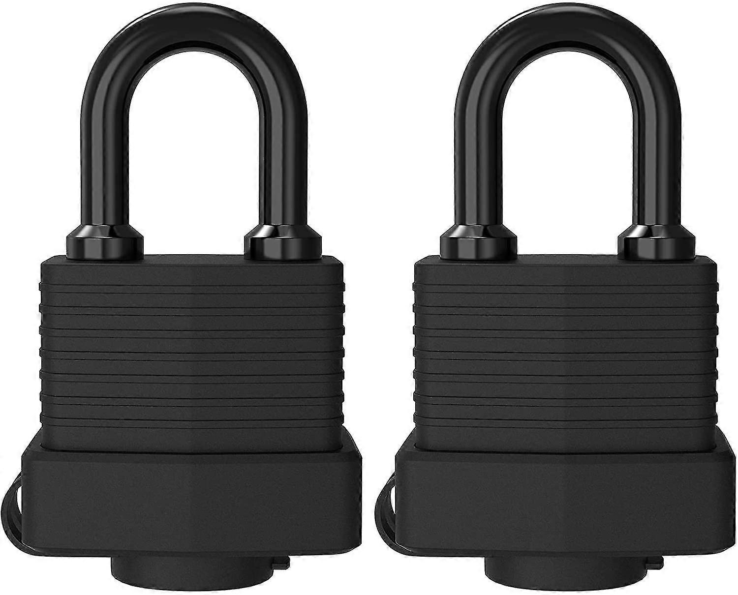 真鍮南京錠、頑丈で防水、ロッカー、ジム、学校(2個)