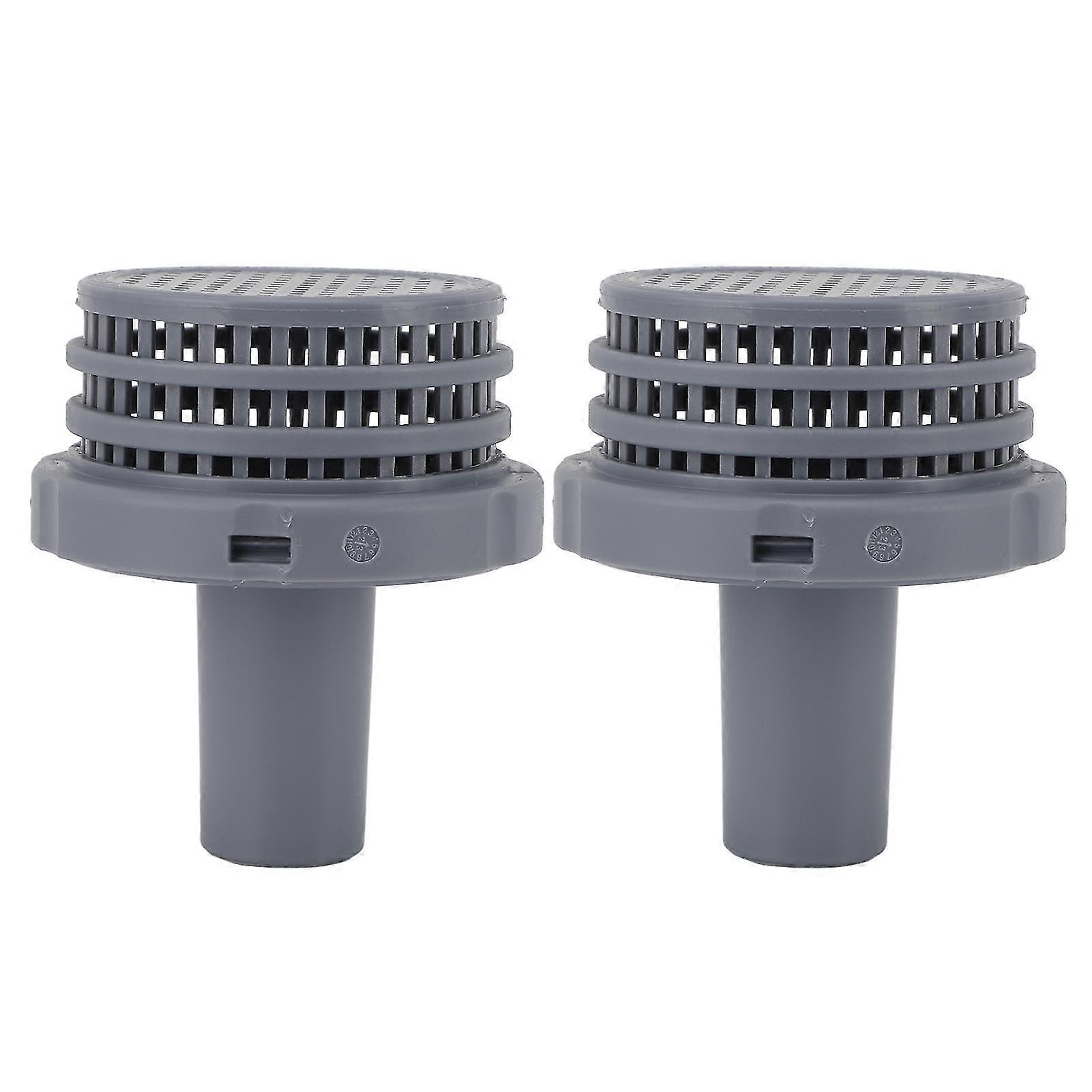 2PCS Pool Strainer Connector Kit for Intex 25022E, Plastic, Quick Fit, Efficient Filtration-Excellent
