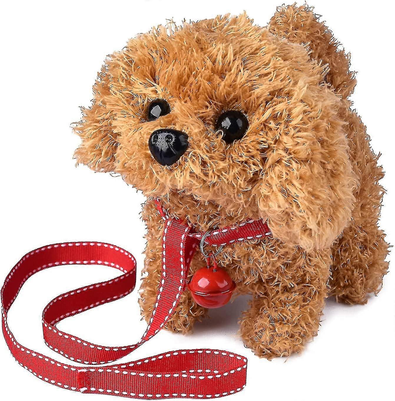 أفخم هوسكي الكلب لعبة جرو الالكترونية التفاعلية الكلب الحيوانات الأليفة - المشي، نباح، الذيل يهز، تمتد الحيوان رفيق للأطفال (كلب بودل)