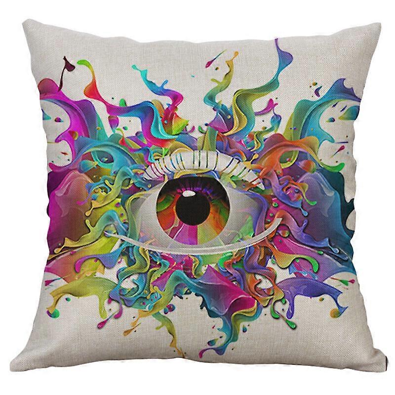 コットンリネンプリント頭蓋骨花枕カバーホームデコレーションクッションカバーデザイン936jpjcjh