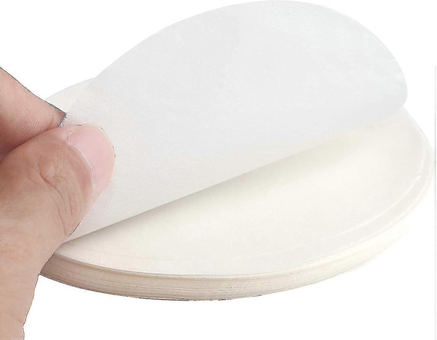 Non-stick hamburgerpresspapper - 500-pack (13 cm diameter)