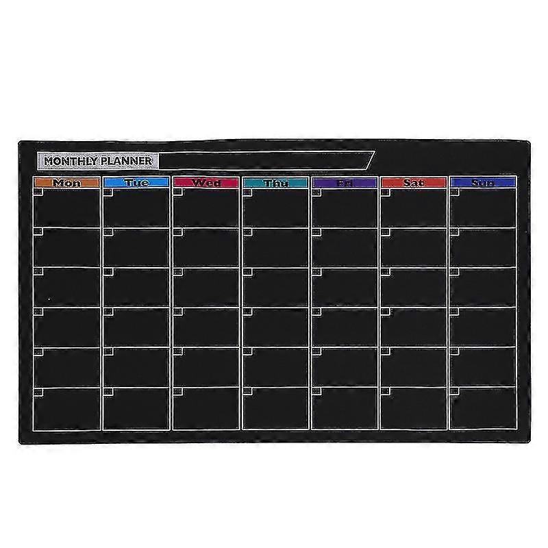 1pcs Magnetic Monthly Plan Table