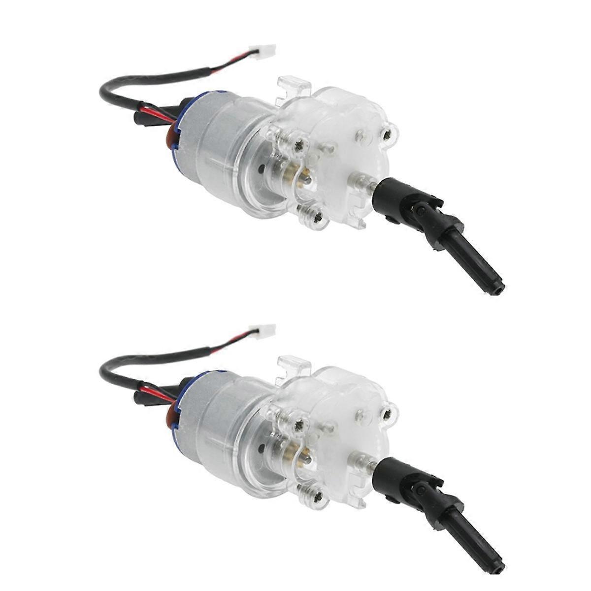2pcs 260 Motor Gearbox for MN D90 MN-90 MN98 MN99 MN99S MN45 1/12 RC Car Spare Parts Upgrade Access