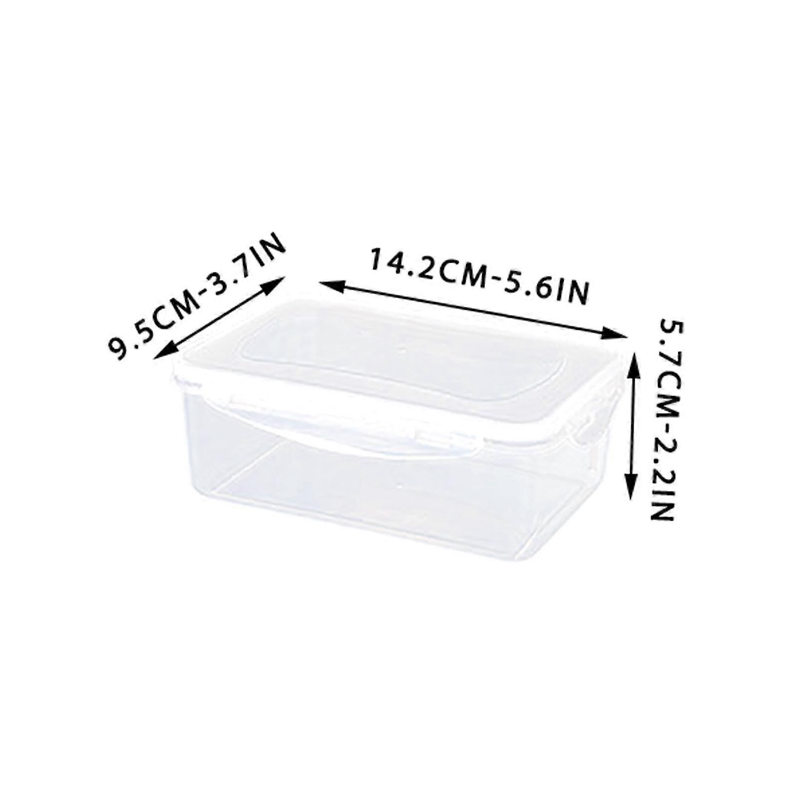 Plastic Transparent Fruit And Vegetable Storage Box Sealed Lunch Box